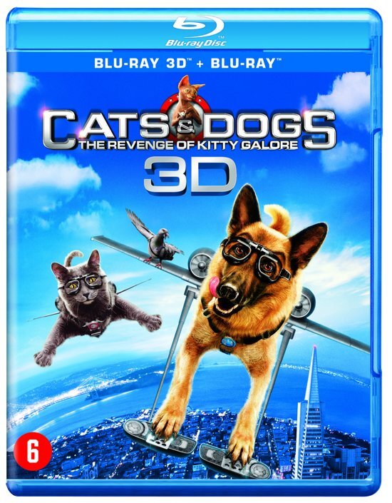 Warner Home Video Cats & Dogs 2: De Wraak Van Kitty Galore (3D & 2D Blu-ray blu-ray (3D)