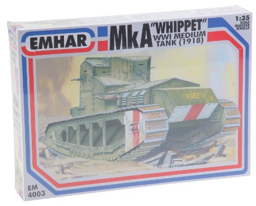 Onbekend Emhar EM4003-1/35 voertuig WW I Medium A Whippet Tank