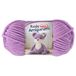 Knit Me Amigurumi Fluwelen chenillegaren, grof garen om te haken, 50 g/55 m, superzacht polyester voor teddy's, pluche speelgoed en dekens, EN71-3 en Oeko-Tex gecertificeerd, 5,5 mm haak (lila)