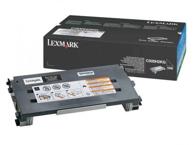 Lexmark X50x, C500n 5K zwarte tonercartridge