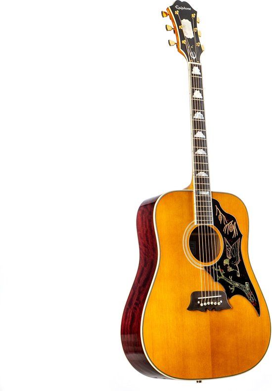 Epiphone Masterbilt Excellente - Antique Natural Aged Gloss - Acoustic Guitar