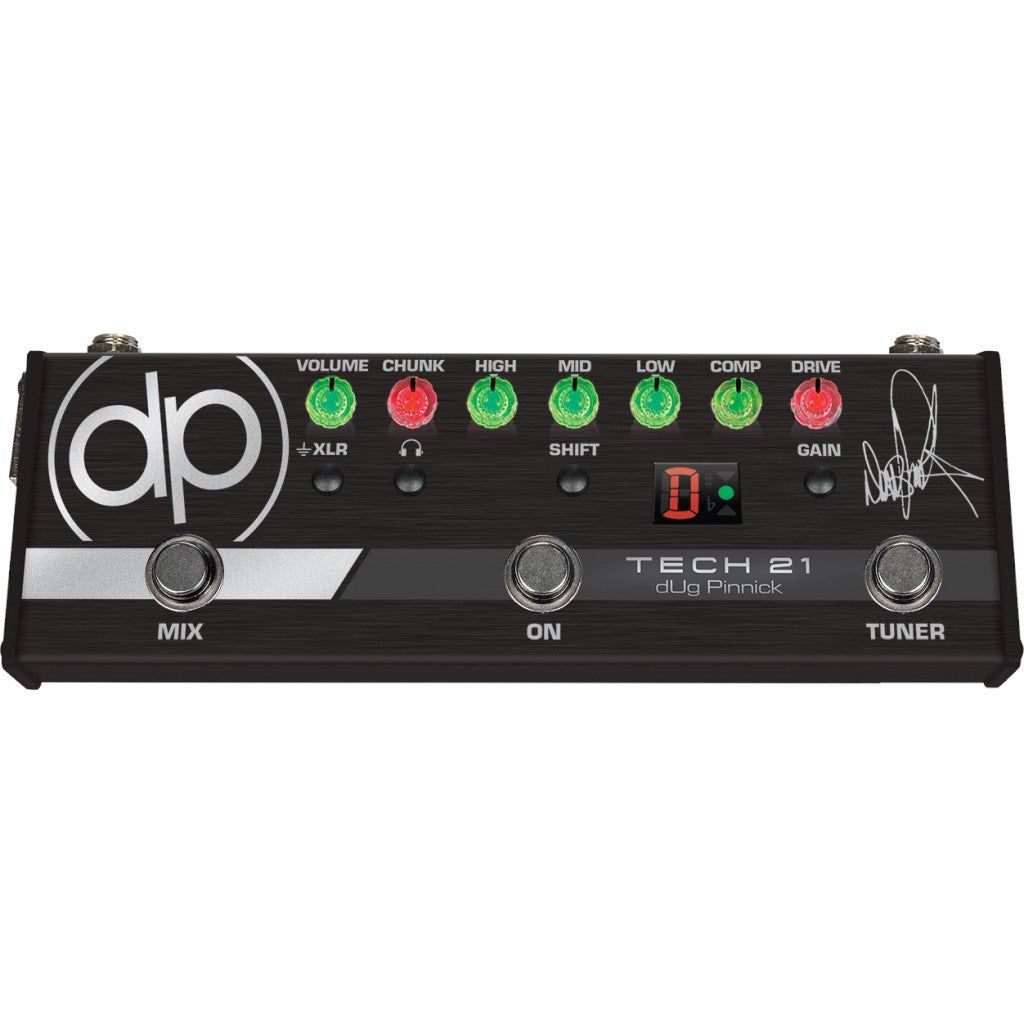 Tech 21 dUg Pinnick DP-3X Signature Bass Guitar Effect Pedal