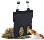 Relaxdays Konijnen hooiruif - Stof - 31 x 25 cm - Hangend - Cavia's