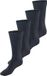 BlackSpade Sports Socks 40-44 Zwart Gestreept Unisex 4 stuks