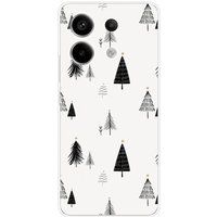 Xiaomi Redmi Note 13 Pro 5G Beschermende Siliconen Case - Elegante Dennenboom