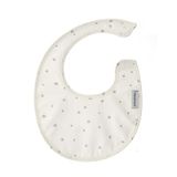 Cambrass Ronde slabbetjes met PVC-folie en klittenbandsluiting - magie grijs 16x19x1cm