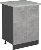 Vicco R-Line Keukenonderkast – 60 cm WB Marmer Beton