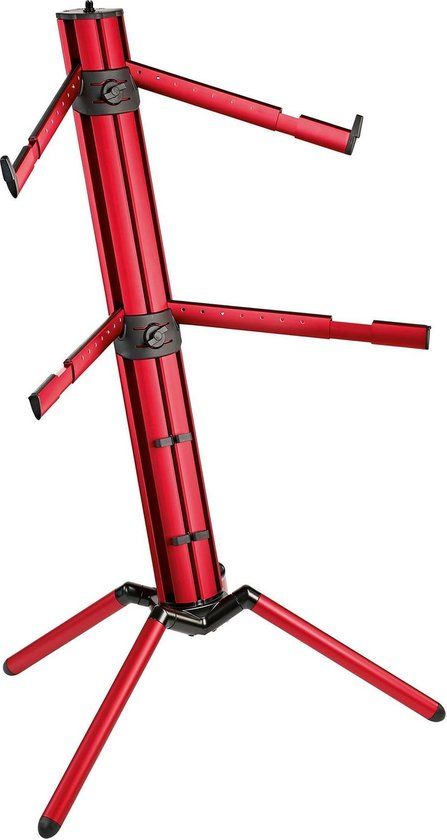 König & Meyer 18860 Spider Pro Red Keyboard Stand
