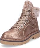 Tamaris - Dames - Enkellaarzen - metallic - 38