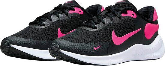 Nike Revolution (GS) Sneakers Junior - Zwart/Roze - Maat 39