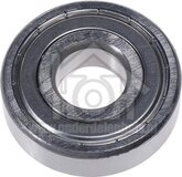 SKF 6304-2Z Kogellager - 20x52x15 mm - Grijs - Metaal - EAN: 7316570205350