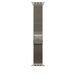 Apple Milanese Loop van naturel titanium (49 mm) - Large