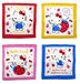 Joy Toy 20611 Hello Kitty magische handdoek, meerkleurig, 30x30 cm