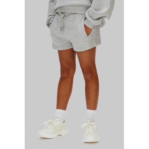 Calvin Klein sweatshort grijs melange