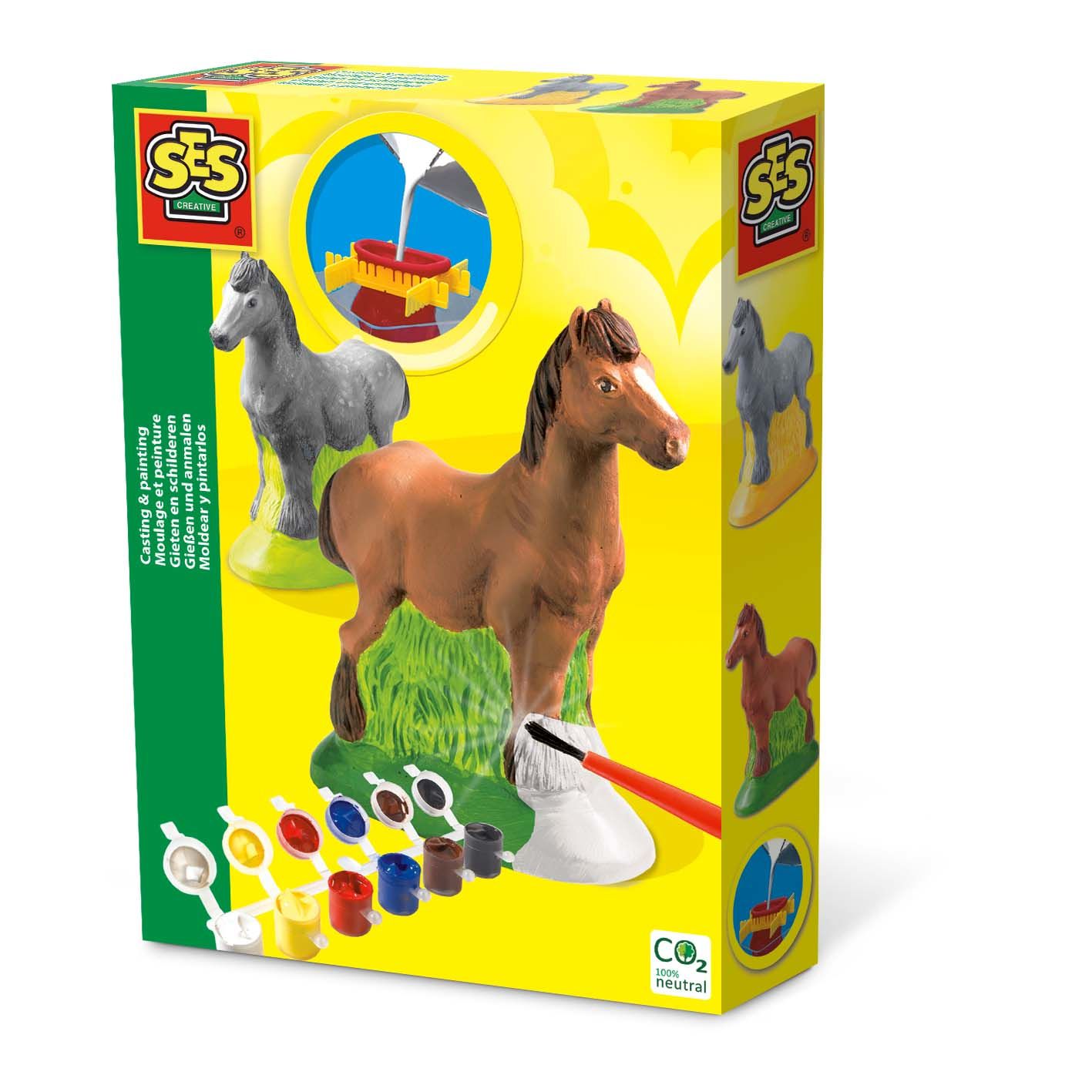 SES Creative SES Gips gieten paard - 5-12 jaar