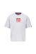 ALPHA INDUSTRIES Satijn Logo T-shirt voor heren Pastel Grijs L