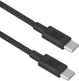 ACT USB 2.0 240W laad- en datakabel USB-C naar USB-C, zwart, 2 meter AC3087