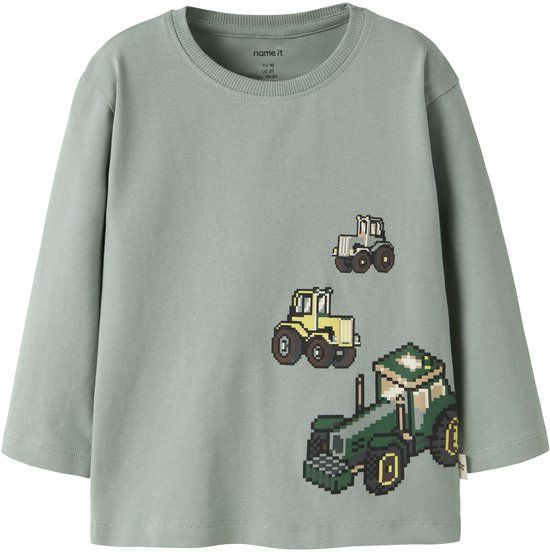 NAME IT - NMMLAWRENCE LS NREG TOP BOX - Jongens - Lange mouwen shirts