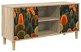 Sonoma meuble TV ZAANDAM 102 x 33 x 50 cm Bois transformé