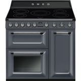Smeg Victoria TR93IGR2 - Range cooker - 5 zone induction hob - Grey