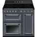 Smeg Victoria TR93IGR2 - Range cooker - 5 zone induction hob - Grey