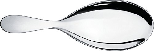 Alessi Eat It. Risottoserveerlepel glanzend gepolijst, roestvrij staal, 3 x 24 x 12,5 cm