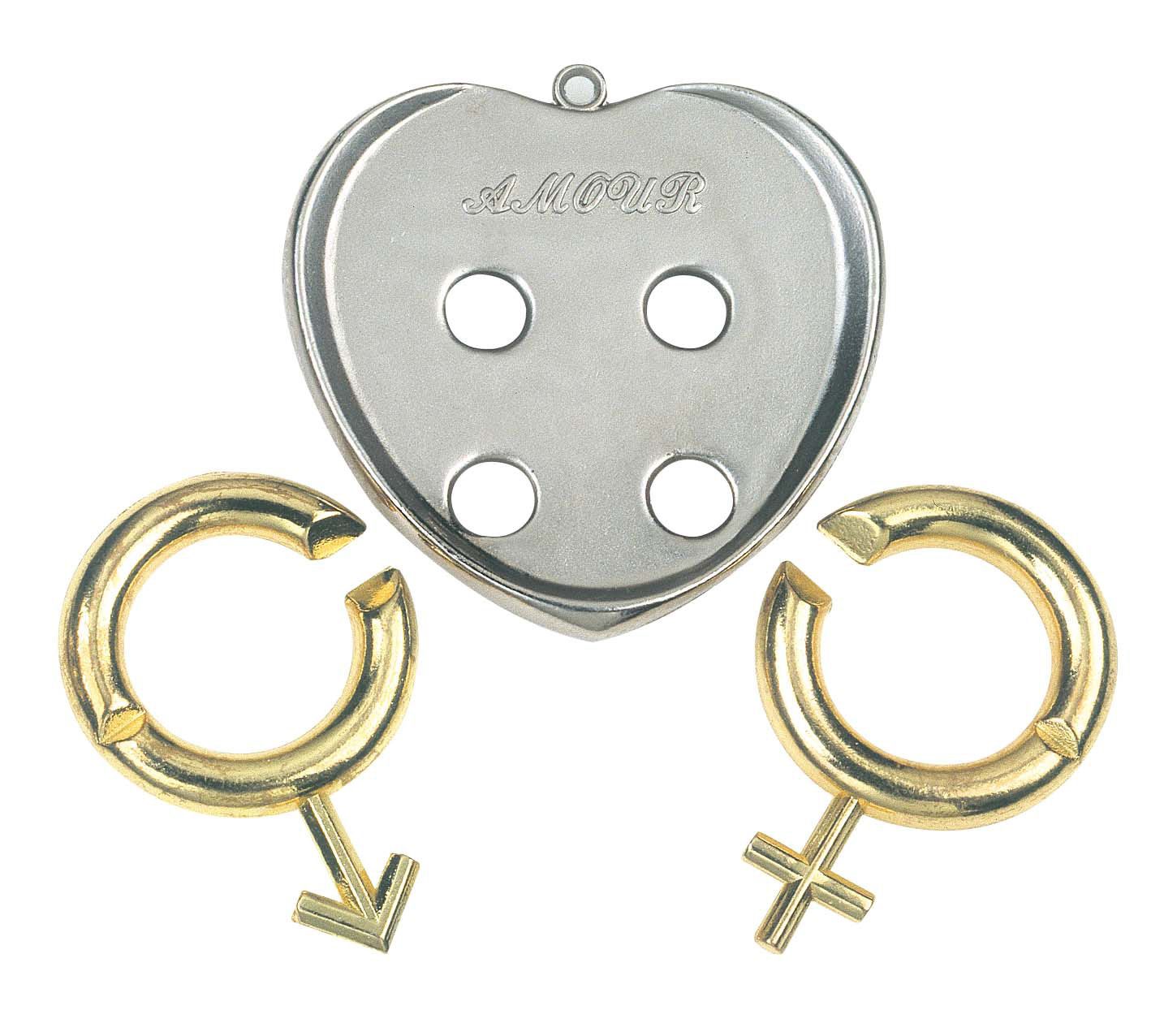 Huzzle Cast Puzzle Cpamo - Hersenkraker - Goud