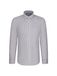 SEIDENSTICKER chemise prune / vin rouge / blanc