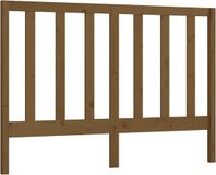 vidaXL Hoofdbord 166x4x100 cm massief grenenhout honingbruin