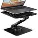 Axagon STND-LRB Support pour ordinateur portable, Aluminium, Noir, 10-17.3 pouces