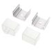 VoltShine Set van 2 pluggen en 2 klemmen om de neon strip vast te zetten van 20 x 14 mm