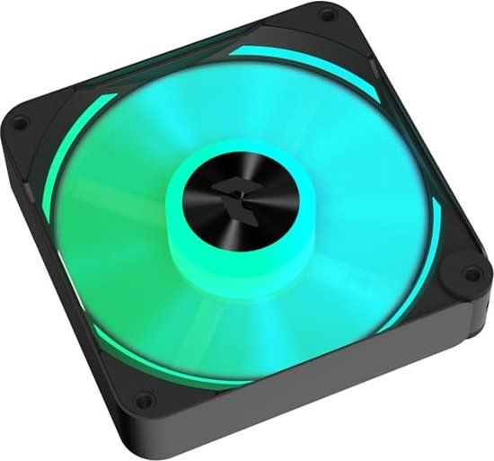 APNX FP2-120 PWM ARGB Zwart | 120mm kastventilator