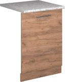 Vicco Fame-Line Vaatwasserfrontpaneel – 60 cm, WB Marmer Krachtige eik goud