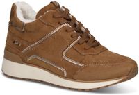 Caprice Dames Enkellaarsje 9-26204-45 31B G-breedte Bruin Leer/Synthetisch Maat 40 EU