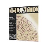D Belcanto contrabas 3/4 kerndraad verchroomd