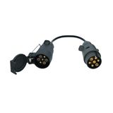Carpoint Aanhangerverlengkabel 7p plug > 7p stekkerdoos