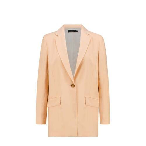 Claudia Sträter Claudia Sträter rechtvallende blazer beige