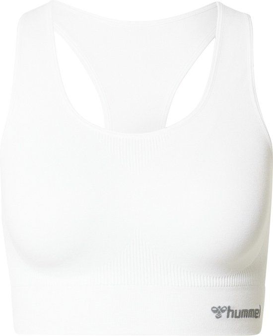 Hummel Tif Seamless Sportbeha - Wit Dames, maat X-Large