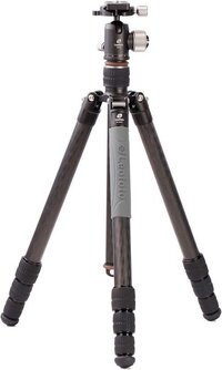 Leofoto RF-284CT Carbon Statief met XB-32 Balhoofd - Zwart