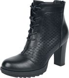Black Premium by EMP Zwarte hoge hakken met ruitpatroon - Dames - EU38