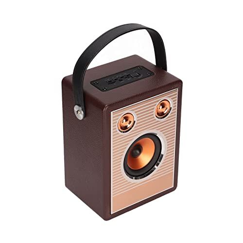 Opis Radio 3 Kleine Houten Retro Bluetooth Luidspreker En VHF Kersenhout 3238047632