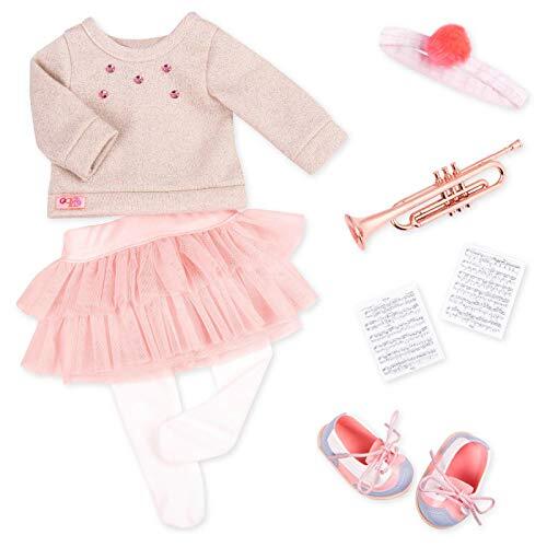 Our Generation BD30308 Fashion Notes Dolls Clothes, Pink