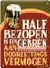 Paper dreams Metal signs - Half bezopen