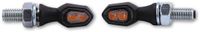 HIGHSIDER smart Crumb LED Clignotant Noir/Fumée E‑approuvé (set)