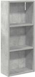 vidaXL Badkamer wandkast Beton Grijs 30 x 14 x 70 cm