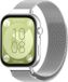 By Qubix Qubix Milanese Bandje Zilver Geschikt voor Huawei Watch Fit 3 / 4 / 5