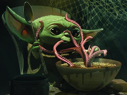 Prime3D The Mandalorian Grogu Puzzel - 500 stukjes - meerkleurig