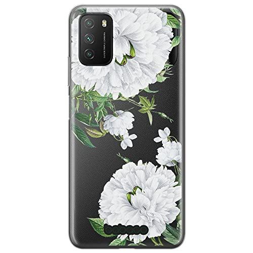 ERT GROUP mobiele telefoonhoesje voor Xiaomi REDMI 9T/ POCO M3 - Babaco Flowers 047