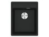 Franke Maris MRG 610-37 A Black Matt - 114.0658.217 Granieten spoelbak Handbediening