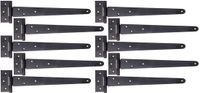 Alberts 829957 kruisscharnier | zwarte dompellak | band 495 x 46 mm | scharnier 90 x 40 mm | Set van 10